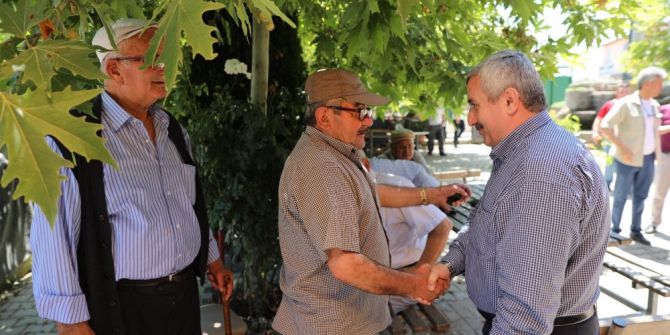 Başkan Baran, Esnaf Ve Vatandaşları Ziyaret Etti