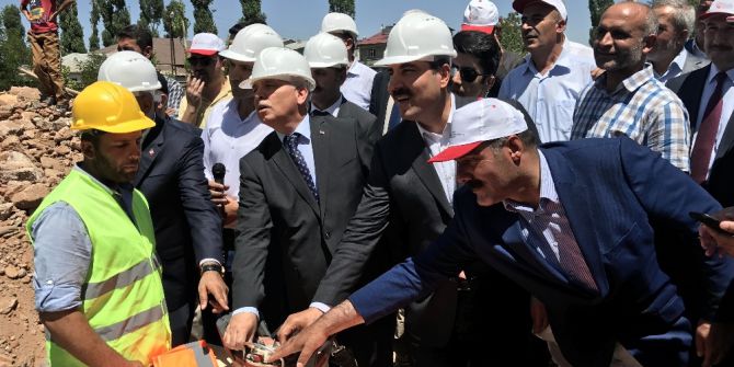 Muş’ta Temel Atma Töreni