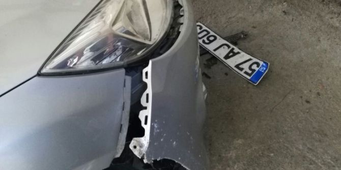 Köpekler Otomobili Parçaladı