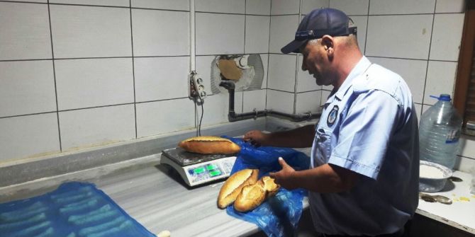 Zabıtadan Fırın Denetimi