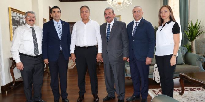 Gto’dan Komşu İlin Valisine Hayırlı Olsun Ziyareti