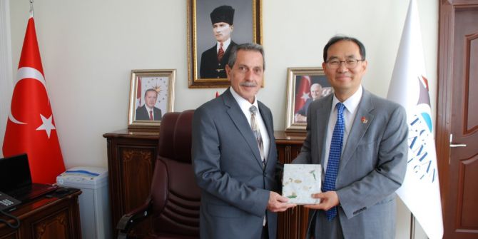 Güney Kore Büyükelçisi Yunsoo Cho’dan Vali Kaykancı’ya Ziyaret