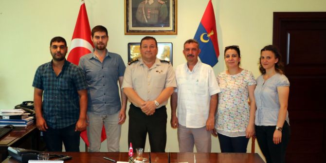 Albay Selçuk Yıldırım’a Veda Ziyareti