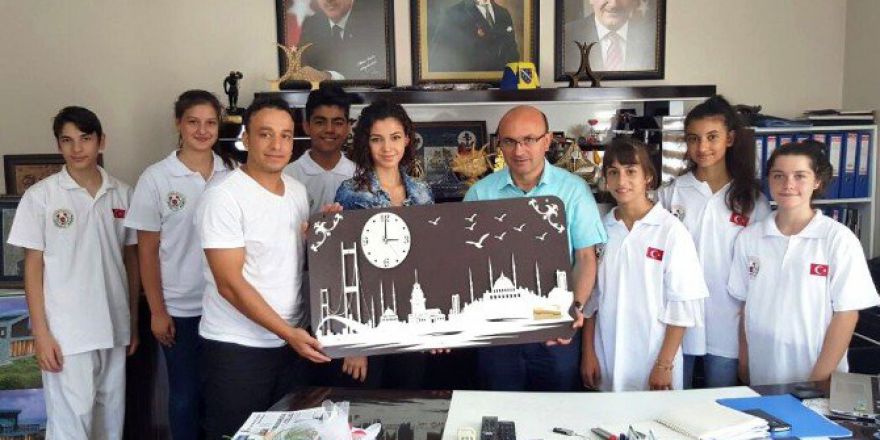 Teakwondoculardan Teşekkür Ziyareti