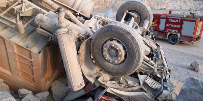 Kamyon Altında Kalan İşçi Hayatını Kaybetti