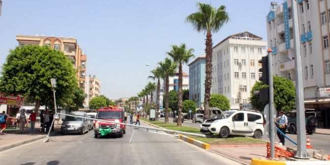 Manavgat’ta Trafik Kazası: 4 Yaralı