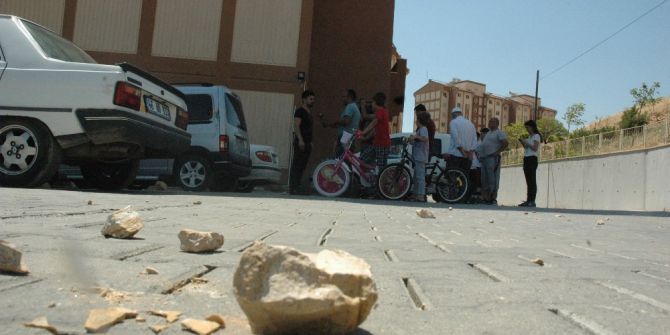 Kahramanmaraş’ta Taş Yağdı