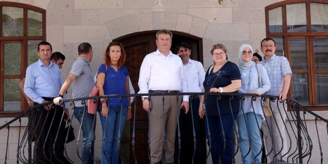 Kültür Varlıkları Koruma Kurulu Üyeleri Tarihi Tablakaya’yı Gezdi