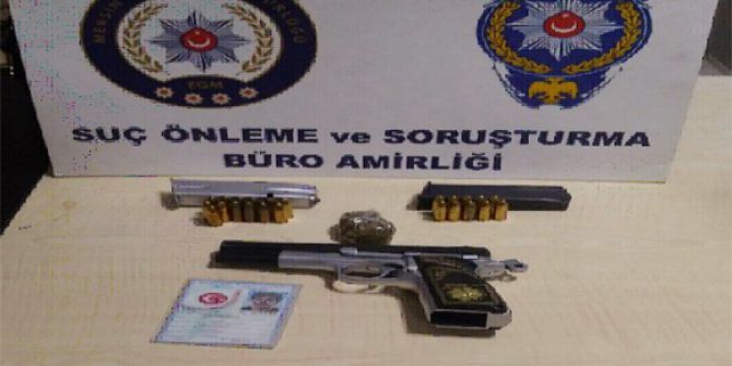 Mersin Polisi Suç Makinesini Yakaladı