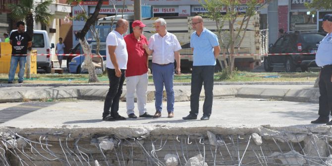 Söke Çayı Projesinde İkinci Etap Yıkımları Başladı