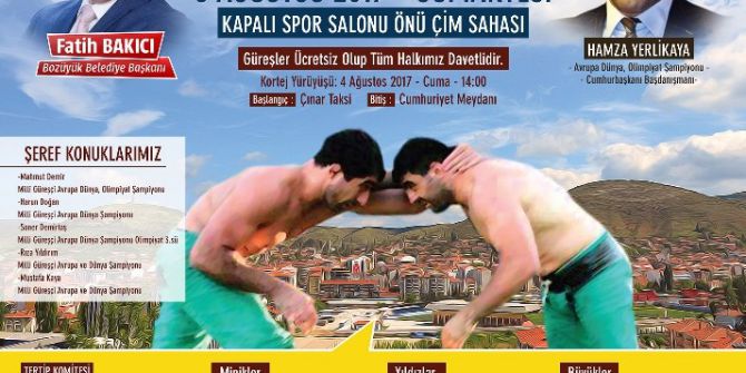 Bozüyük’te İlk Kez Güreş Festivali Düzenlenecek
