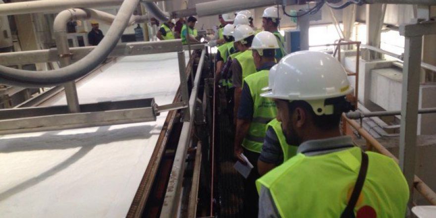 Jeoloji Ve Maden Mühendisleri Emet Bor Tesisleri’ni Gezdi