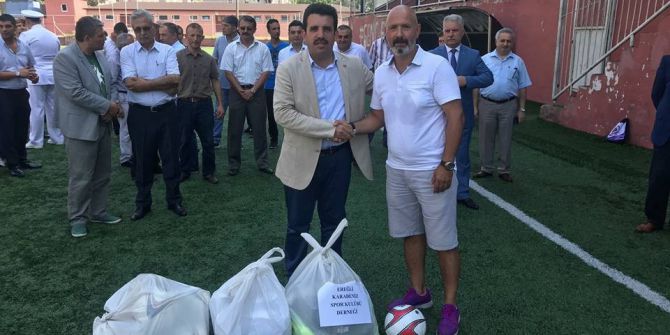 Köydes Amatör Kulüplere Malzeme Yardımında Bulundu