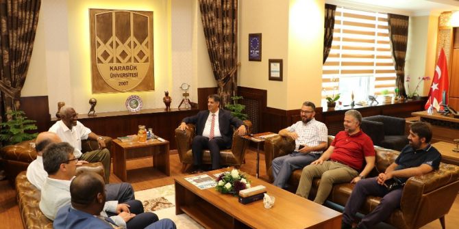 Çad Cumhuriyeti Yök Başkanı Kbü’yü Ziyaret Etti