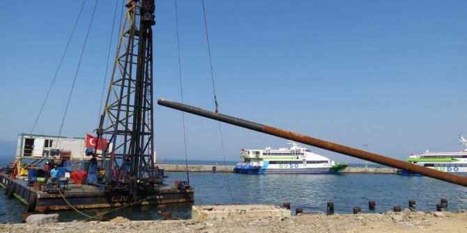 Mudanya Sahiline Son Kazık
