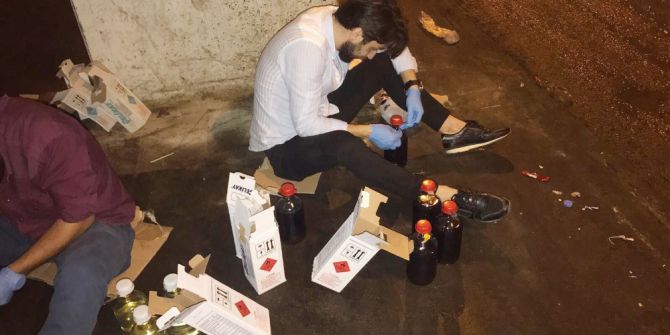 Bayrampaşa’da Otogarda ’10 Numara Yağ’ Operasyonu