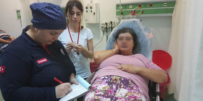 Emekli Astsubay Karısını Kafasından Bıçaklayarak Hastanelik Etti