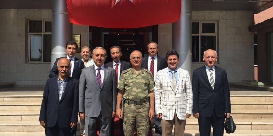 Er-vak’tan 9. Kolordu Komutanlığına Ziyaret