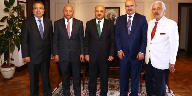 Ato Yönetiminden Başbakan Yardımcısı Işık’a "Hayırlı Olsun" Ziyareti