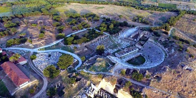 Dünya Mirası Listesi’ne Giren Afrodisias’ın Havadan Görüntüleri Etkiledi