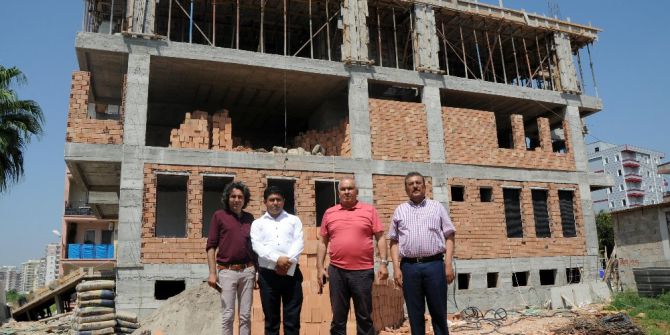 Başkan Tollu, İnşaası Süren Kreş Ve Aqua Park Çalışmalarını İnceledi