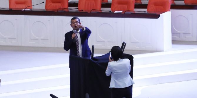 Chp Milletvekillerinin Meclis’teki İç Tüzük Eylemi Devam Ediyor