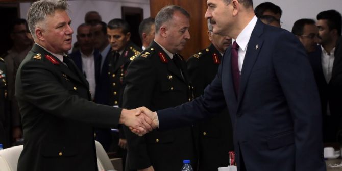 Jandarma Genel Komutanlığında Rütbe Ve Terfi Töreni