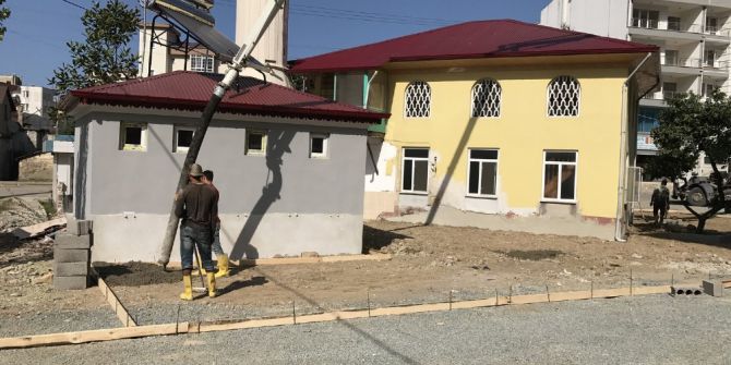 Giresun’da Abacıbükü Cami’nin Çevresi Değişiyor