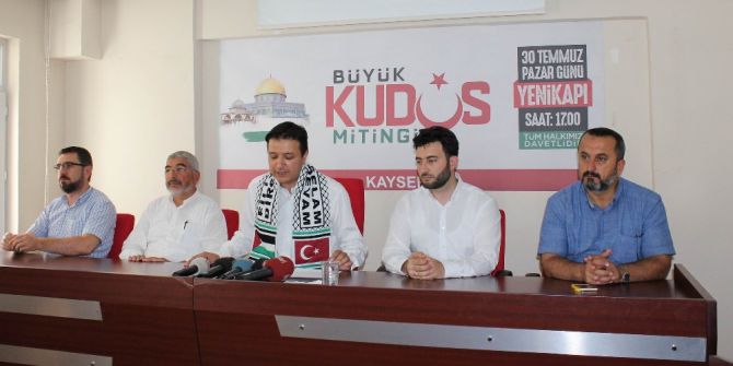 Saadet Partisinden ‘Büyük Kudüs Mitingi’ne Çağrı