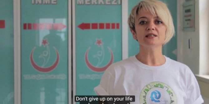 Sağlıkçılar Çektikleri Kliple Felce Dikkat Çekti