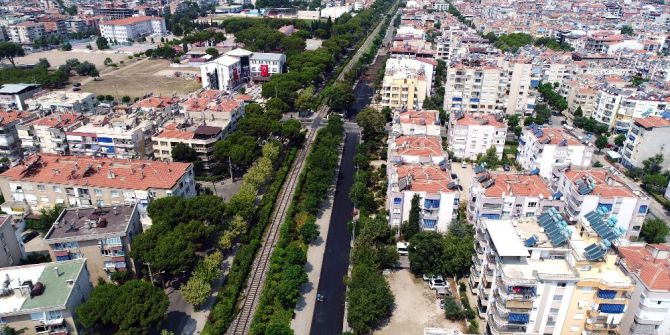 Salihli’de Yol Asfaltlama Çalışması
