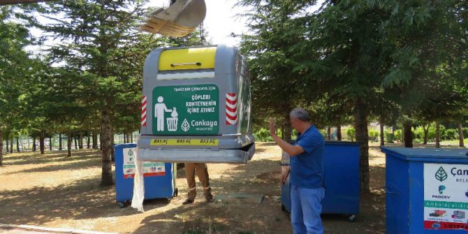 Ahlatlıbel’e De Yeni Çöp Sistemi