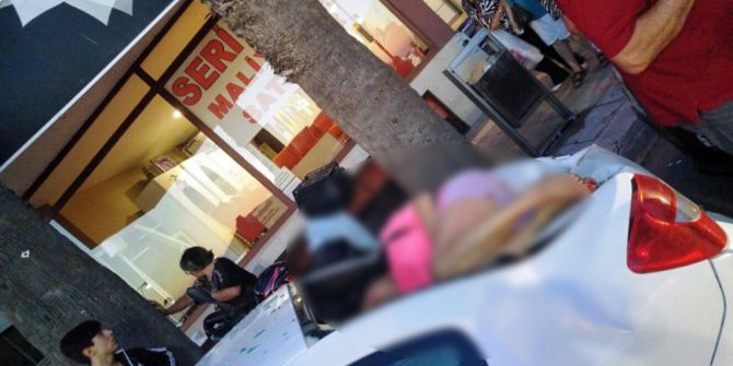 5.kattan Otomobilin Üzerine Düşen Kadın Hayatını Kaybetti