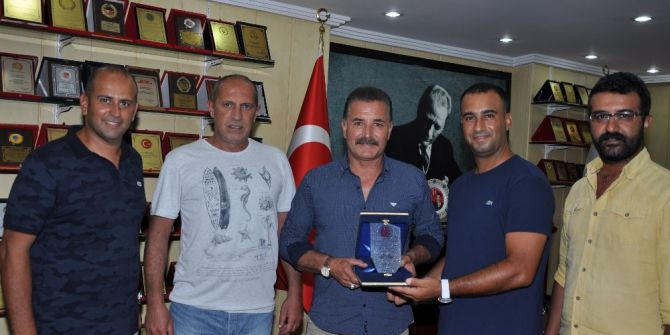 Mesk’ten Başkan Tuna’ya Teşekkür Plaketi