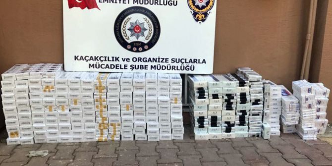 Adıyaman’da 4 Bin 129 Paket Kaçak Sigara Ele Geçirildi