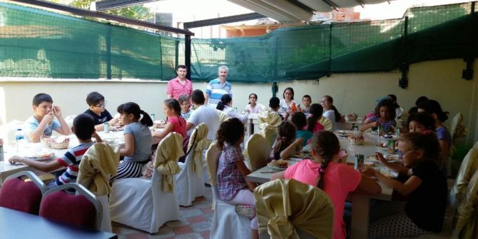 Kur’an Kursu Öğrencileri Kahvaltıda Buluştu