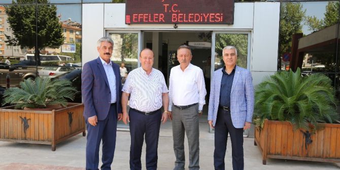 Chp’li Bayır’dan Başkan Özakcan’a Ziyaret