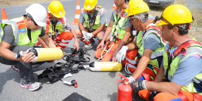 Beylikdüzü’nde İşçinin Canı Güvende