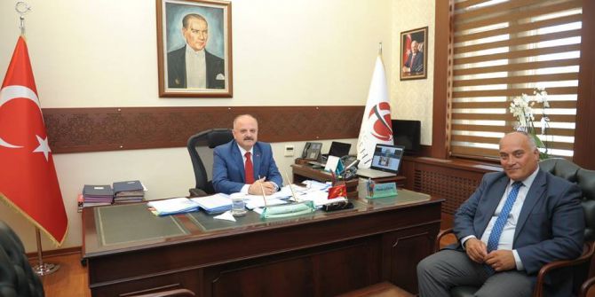 Han Belediye Başkanı Şanlı, Vali Çakacak’ı Ziyaret Etti