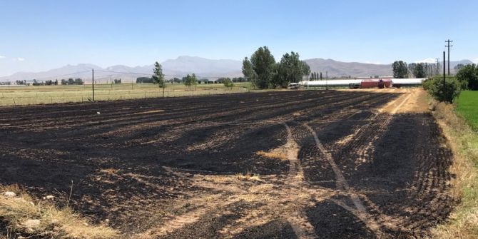 Korkuteli’de 12 Dönüm Tarım Arazisi Yandı