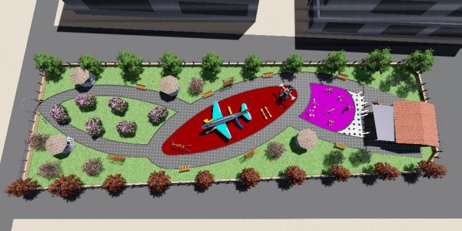 İpekyolu Belediyesinden Park Hamlesi