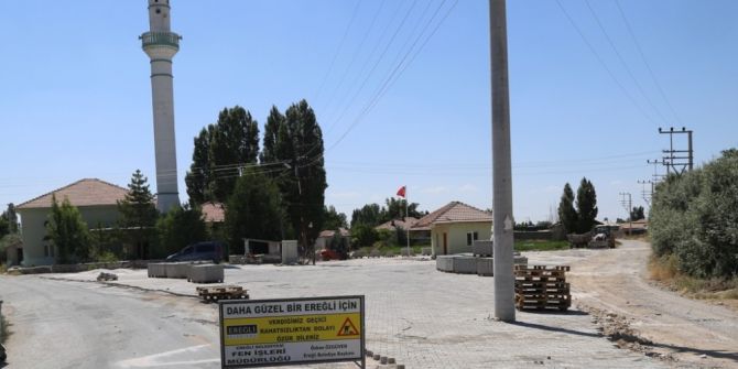 Ereğli’de Fen İşleri Ekipleri Şehrin Her Yerinde