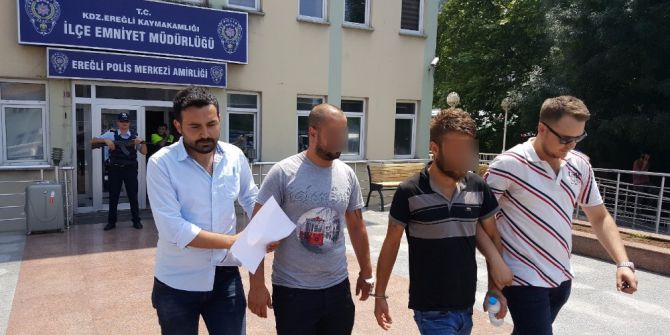 Uyuşturucu Zanlıları Adliyeye Sevk Edildi