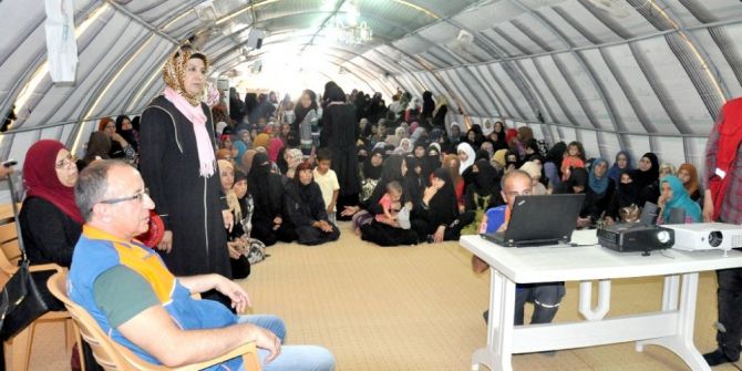 Kampta Kalan Suriyelilere Erken Evliliğin Sakıncaları Anlatıldı