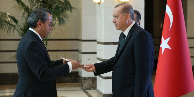 Cumhurbaşkanı Erdoğan’ın Güven Mektuplarını Kabulü