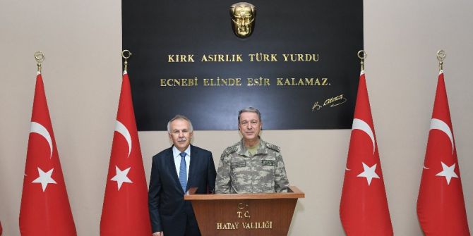 Genelkurmay Başkanı Akar, Hatay Ve Şanlıurfa’da İncelemelerde Bulundu