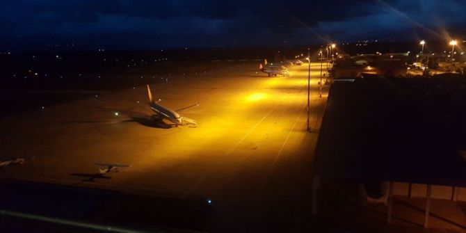 Bursa’ya İnen Uçaklar İstanbul’a Havalanıyor