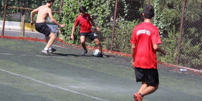 Aydınspor 1923’ün Altyapısı Çalışmalara Halı Sahada Devam Ediyor