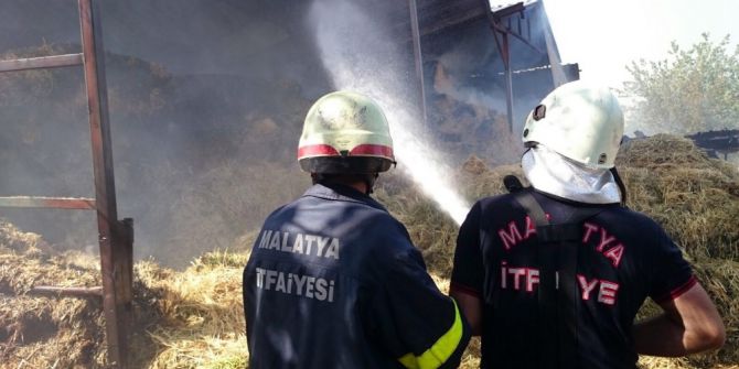 Samanlık Yangını Korkuttu