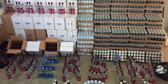 Mersin’de Sahte İçki Operasyonu